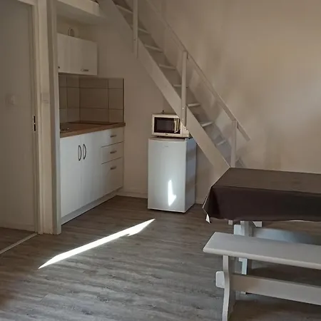 Studio Mezzanine Climatise Avec Terrasse Et Parking Apartman